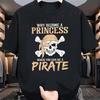 Pirate Girl Pirate Gift Tshirt Funny Present For Mens Short Sleeve TShirts Oneck Top Tees