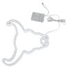 Modern USB or Battery Powered Neon Light Warm Light Cow Head Shaped LED Neon Sign Animal Neon Sign Wedding