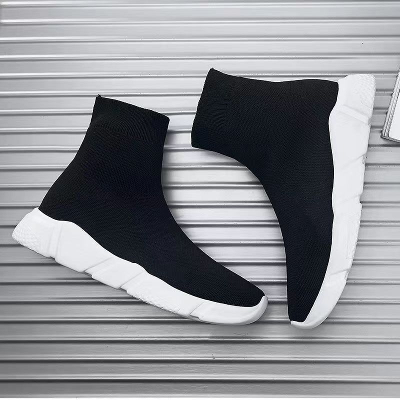 Fashion New Socks Running Shoes Women's Sneakers Sports Shoes for Women Man Breathable Casual Elasticity Platform Vulcanize Ankle Boots