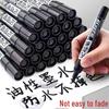 Black Oil-Based Quick-Drying Broad Tip Waterproof Marker for Express Logistics