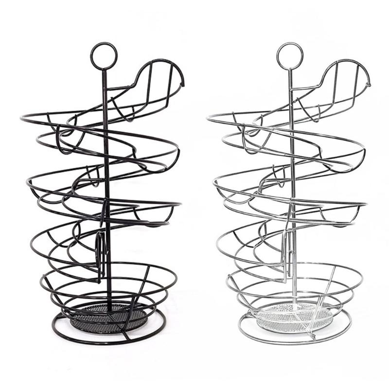 Helical Eggs Rack with Space Saving Design Holds 36 Eggs Includes Storage Box for Organized Refrigerator and Easy Kitchen Access