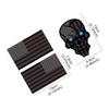 3PCS Vinyl Car Skull Stickers With Black American Flag Set Of All Black American Flag Stickers For Car Trucks Jeeps Motorcycles