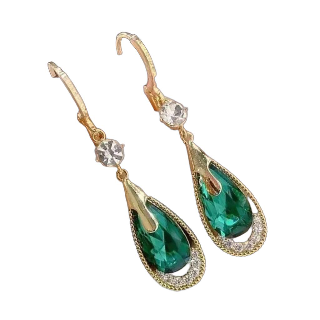 Stylish Water Drop Studs Earrings Party Jewelry Alloy Texture Great for Enhancing Elegances for Office or Party Setting