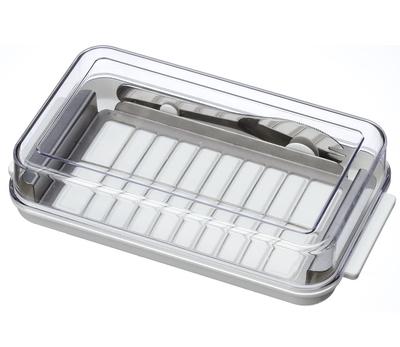 Skater Stainless Steel Butter 200g Includes Dedicated Butter Made In Japan Cutter-Style Case, Capacity, Knife, (BTG2DXNN-A)