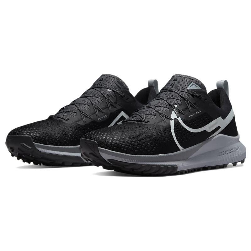Nike React Pegasus Trail 4 Black Dark Grey Sneakers DJ6158-001