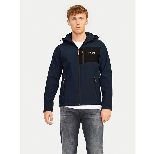 

Демисезонная куртка Jack&Jones Talor 12259615, цвет: темно-синий, стандартный крой XXL