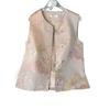 Spot Vest Vest, Brocade Jacquard Versatile Retro Handmade Button Top