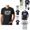 Klassisches Avengers Endgame Iron Man Tony Stark T-Shirt „Ich liebe dich 3000“-Design