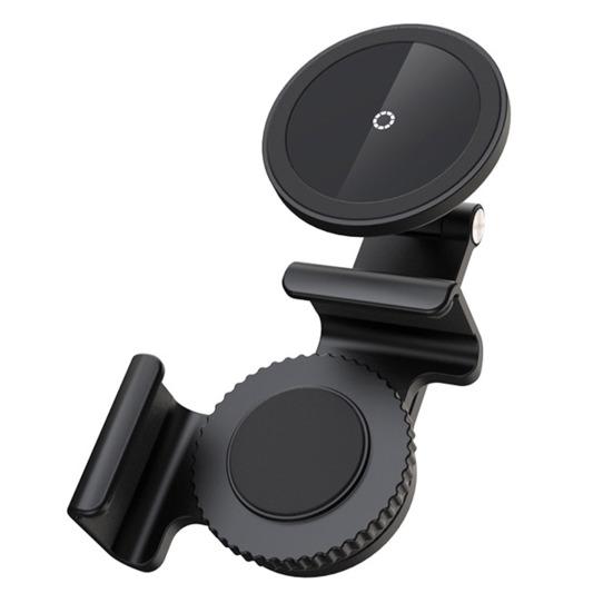 

Складная подставка с зажимом для экрана, магнитный горизонтальный устойчивый к царапинам, простой в установке переключатель, вертикальный держатель экрана для телефона Tesla