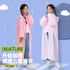 Non-disposable children's raincoats Middle and older children can carry school bags, teenagers, primary school students, raincoats, tourism, hiking 