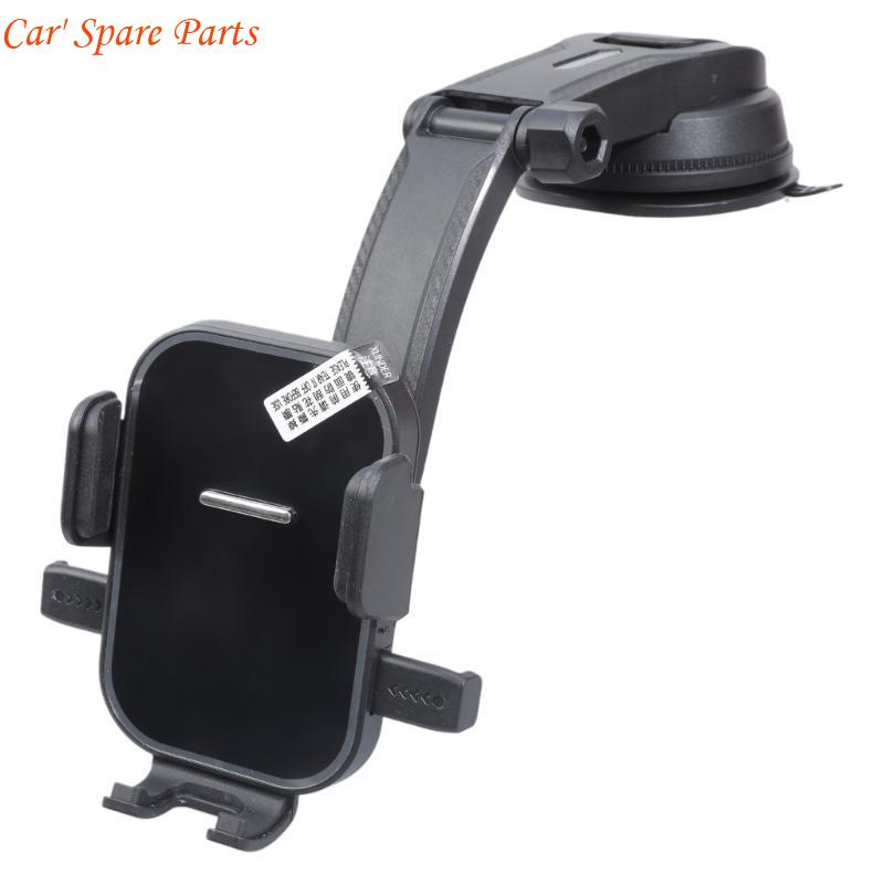 Y4UA Adjustable Car Phone Holder Phone Stand Dashboard Air Vent Mounted Stand Suction Cup/Hook Type Cradle for 4.5-7in Phone