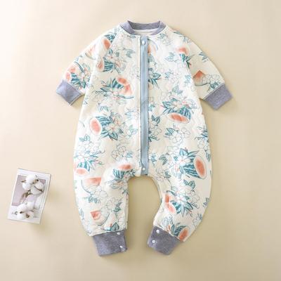 Pure Cotton Class A Toddler Split-Leg Sleeping Bag: Autumn/Winter Warmth, Anti-Kick, Constant Temperature