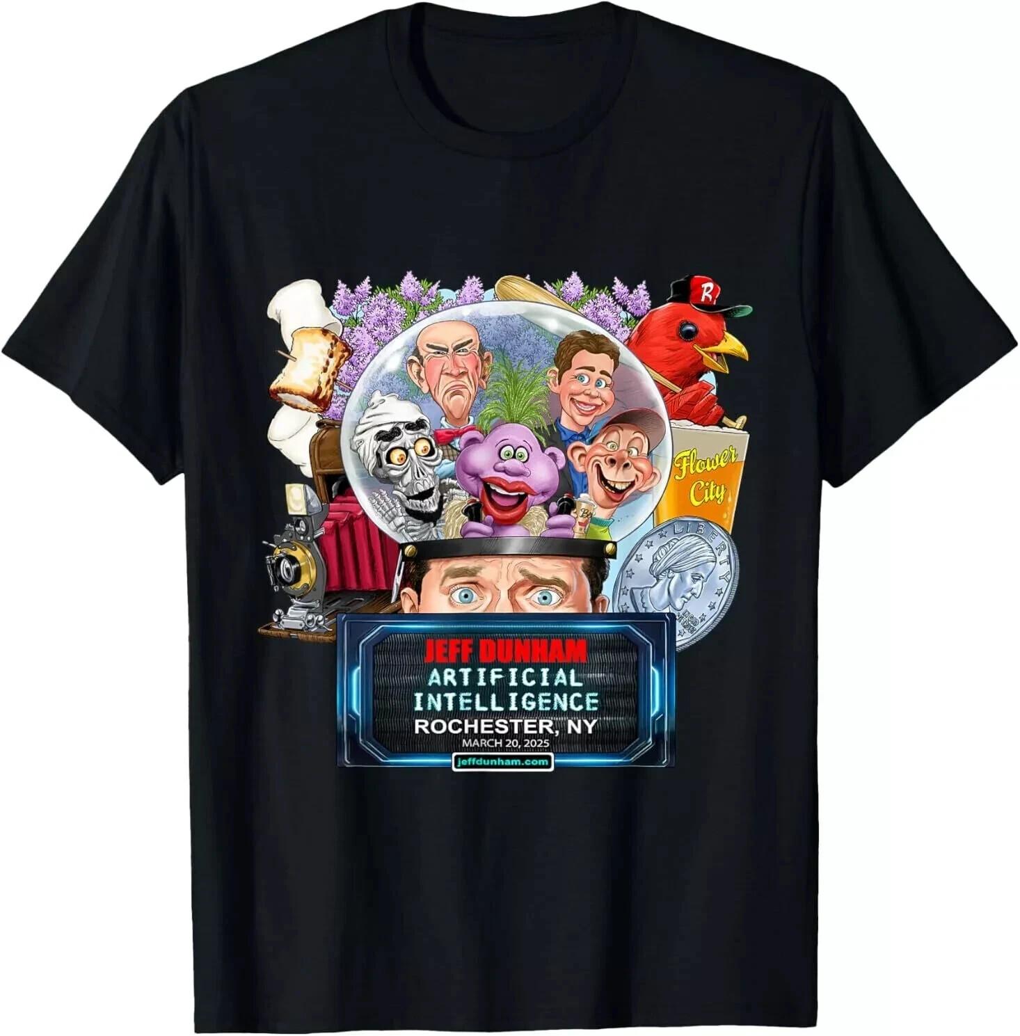 Jeff Dunham Rochester NY 2025) T-Shirt Holiday T-shirt 2025 Tee S