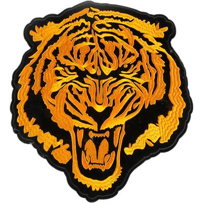 Gestickter Tiger-Aufnäher, Groß, Zum Aufbügeln oder Annähen, DIY-Reparatur und Dekoration für Kleidung, Taschen, Jacken, Tiger, NYANDELMO ND-0352-R10-D