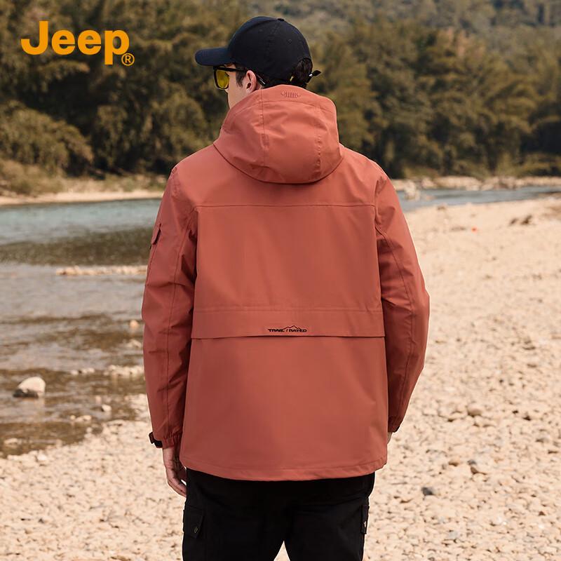 Jeep Men's 3-in-1 Outdoor Mountaineering Jacket