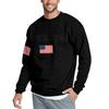 Casual Letter Print Men's Loose Sweatshirt