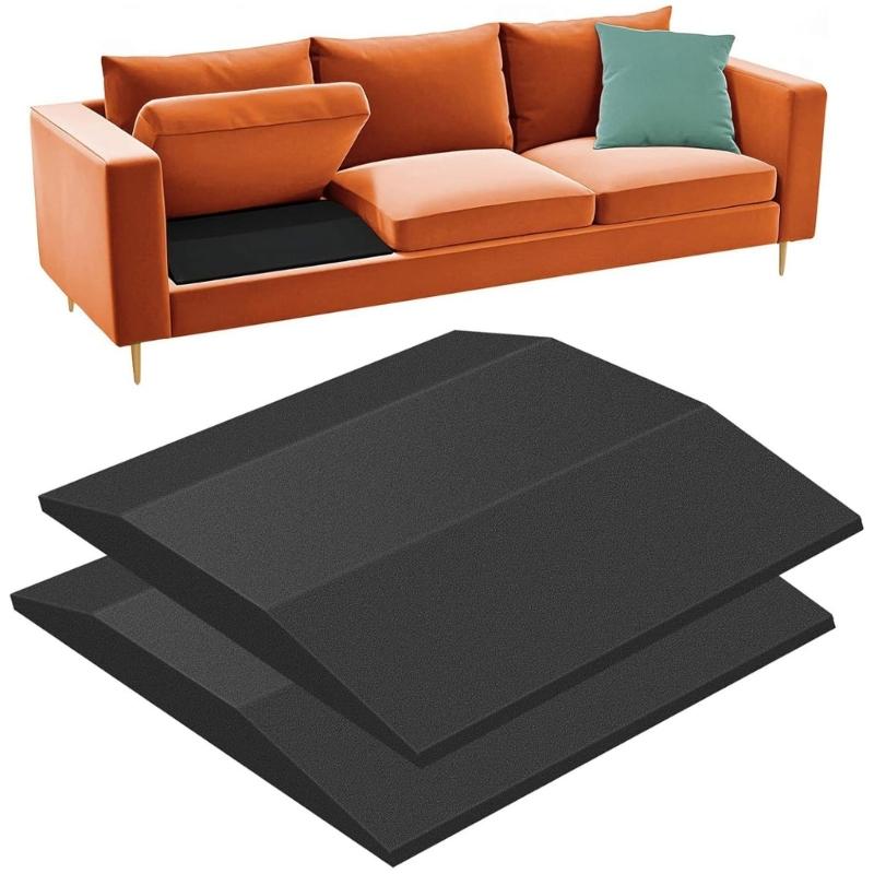 Reinforced Furniture Support Cushion for Sagging Couches Restores Shape Sturdy Foam Construction