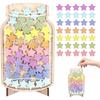 Interactive Star Reward Jars with 45 Stars Self-discipline Reward Bottle  Back To School Gifts