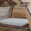 Mountain Guest Inflatable Mattress: Outdoor Tent Cloud Bed, Brushed Finish, Thickened Auto Airbed for Camping & Home Use.