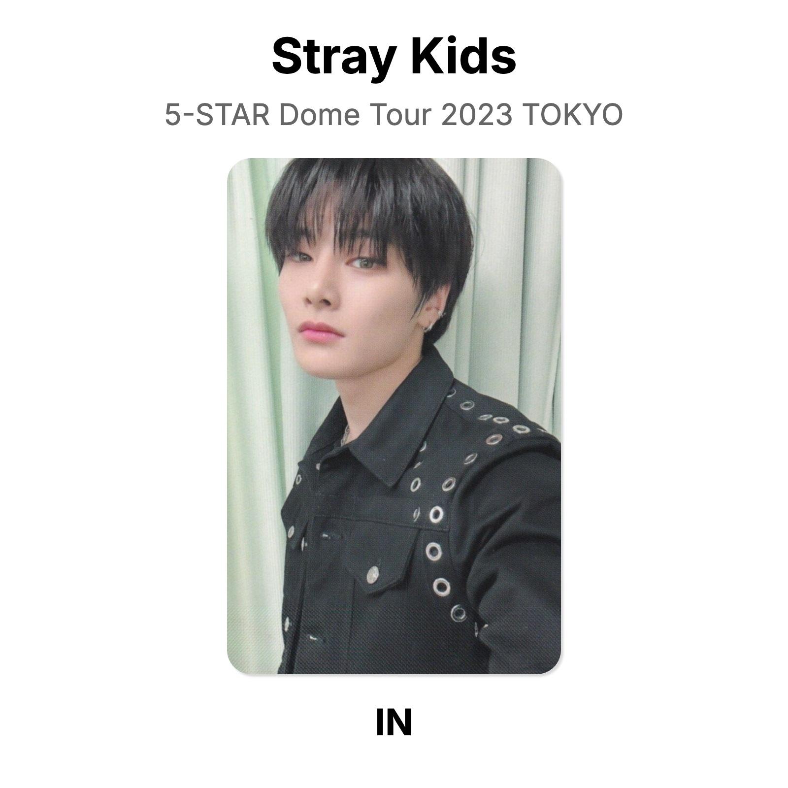 Stray Kids 5-STAR Dome Tour 2023 TOKYO Official Photocard I.N