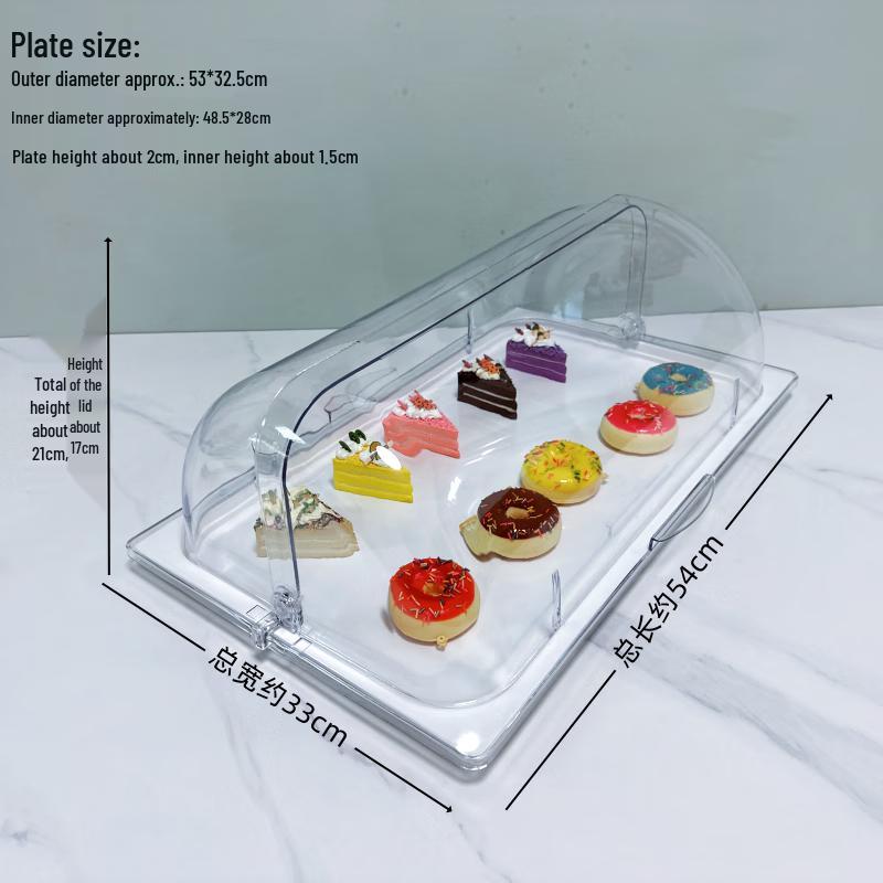 European Style Ceramic Pastry Display Tray