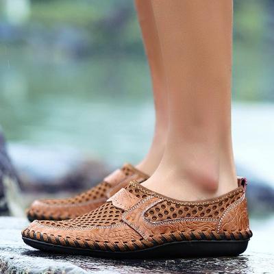 38-50 Mocassini da uomo di grandi dimensioni Scarpe casual da uomo Scarpe impermeabili da esterno da uomo Sandali piatti traspiranti da uomo
