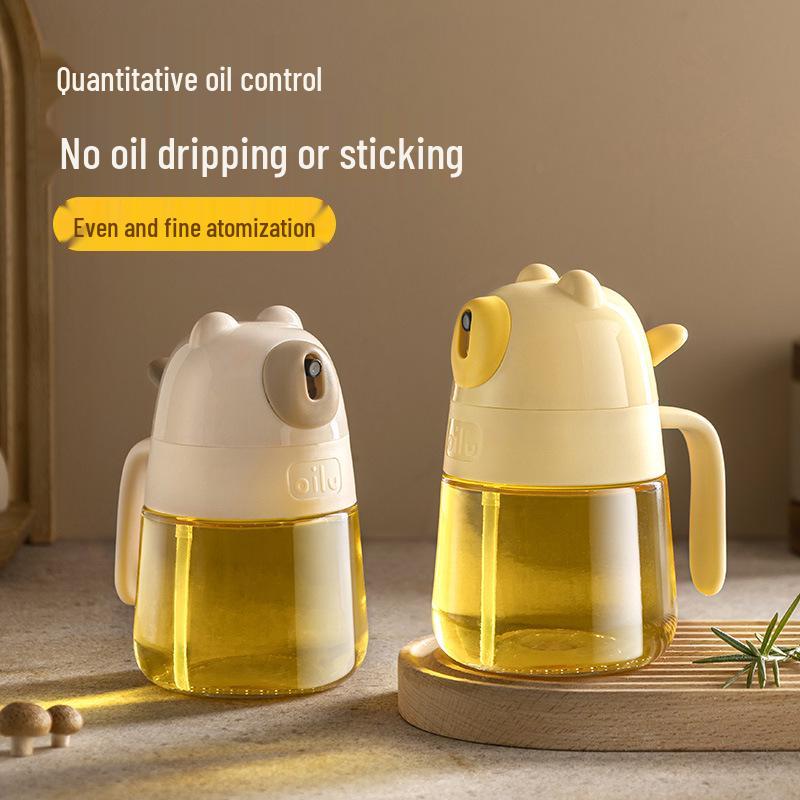 Food-Grade Non-Drip Glass Oil Sprayer for Air Fryer and Barbecue