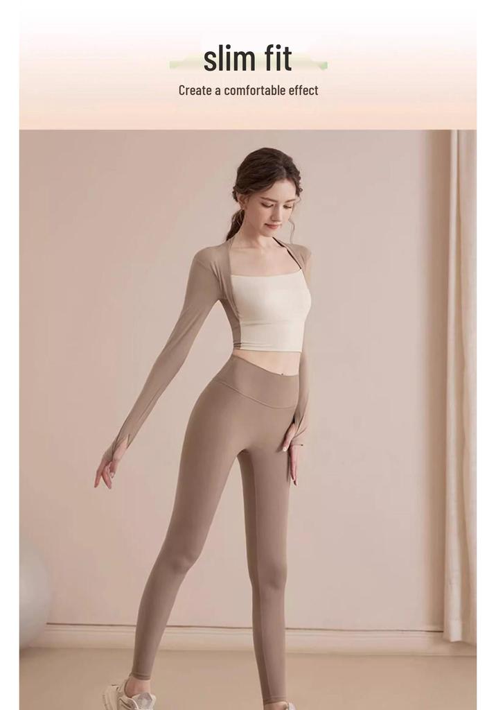 High-Waisted Women's Yoga Pants: Bare-Feel, Butt-Lift, Tummy-Control for Training and Running