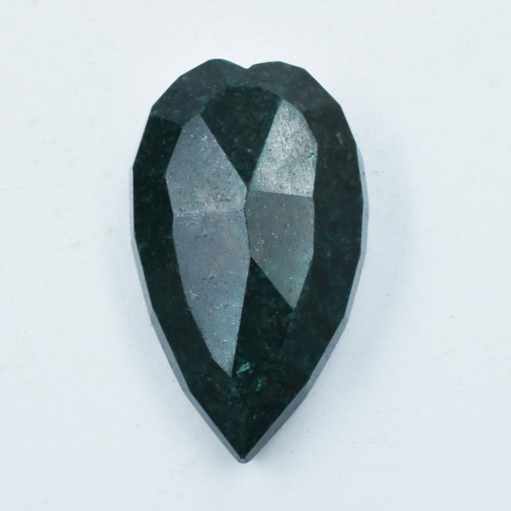 Natural Green Emerald Loose Gemstone 165.95 ct Heart Cut Big for Jewelry Making and Gem Collections