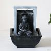 Flowing Water Adornments Handcrafted USA Feature Colorful Drawing Waterfall Fountain