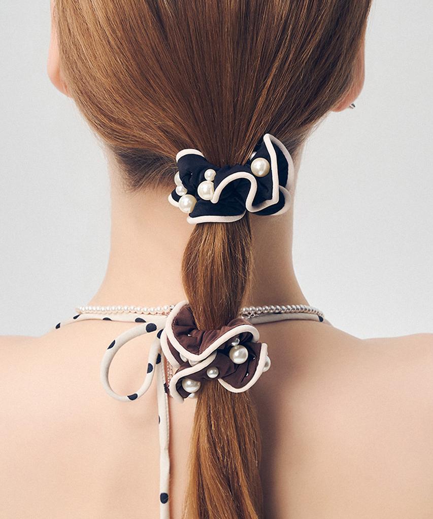 Dana Burton Pearl Dew Scrunchie