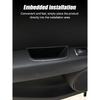 Rear Door Storage Barrel Container Tray Car Door Storage Box Door Handle Insert Organizer For Benz C Class W204 S204 2008-2014