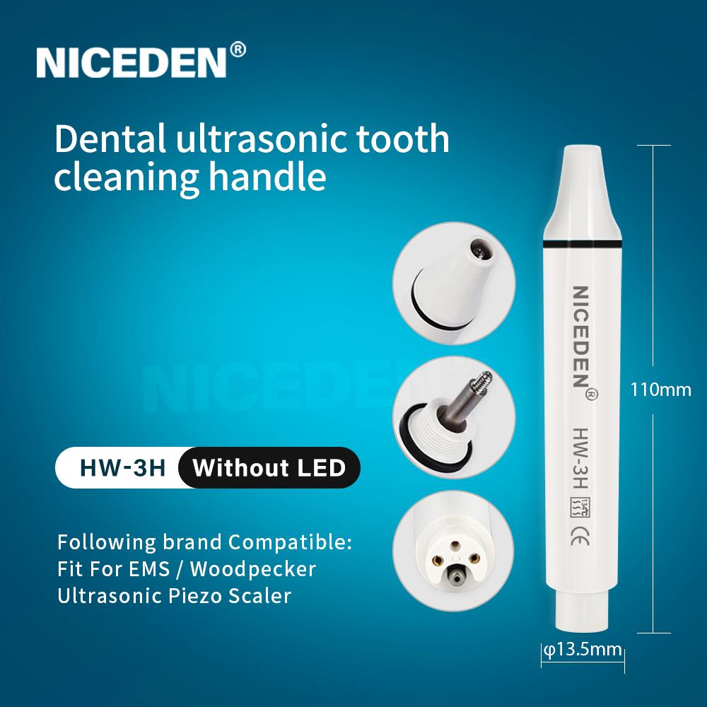 Autoclavable Dental NICEDEN Ultrasonic Piezo Scaler Handpiece Fit for SATELEC/DTE/WOODPECKER/EMS/VRN/Dental Ultrasonic Scaler Accessorie