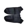 Pair Black Leather Front Door Panels Armrest Cover Fit For Honda CR-V 2007-2011