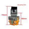FFY LAY7-20X 2-Position Rotary Switch