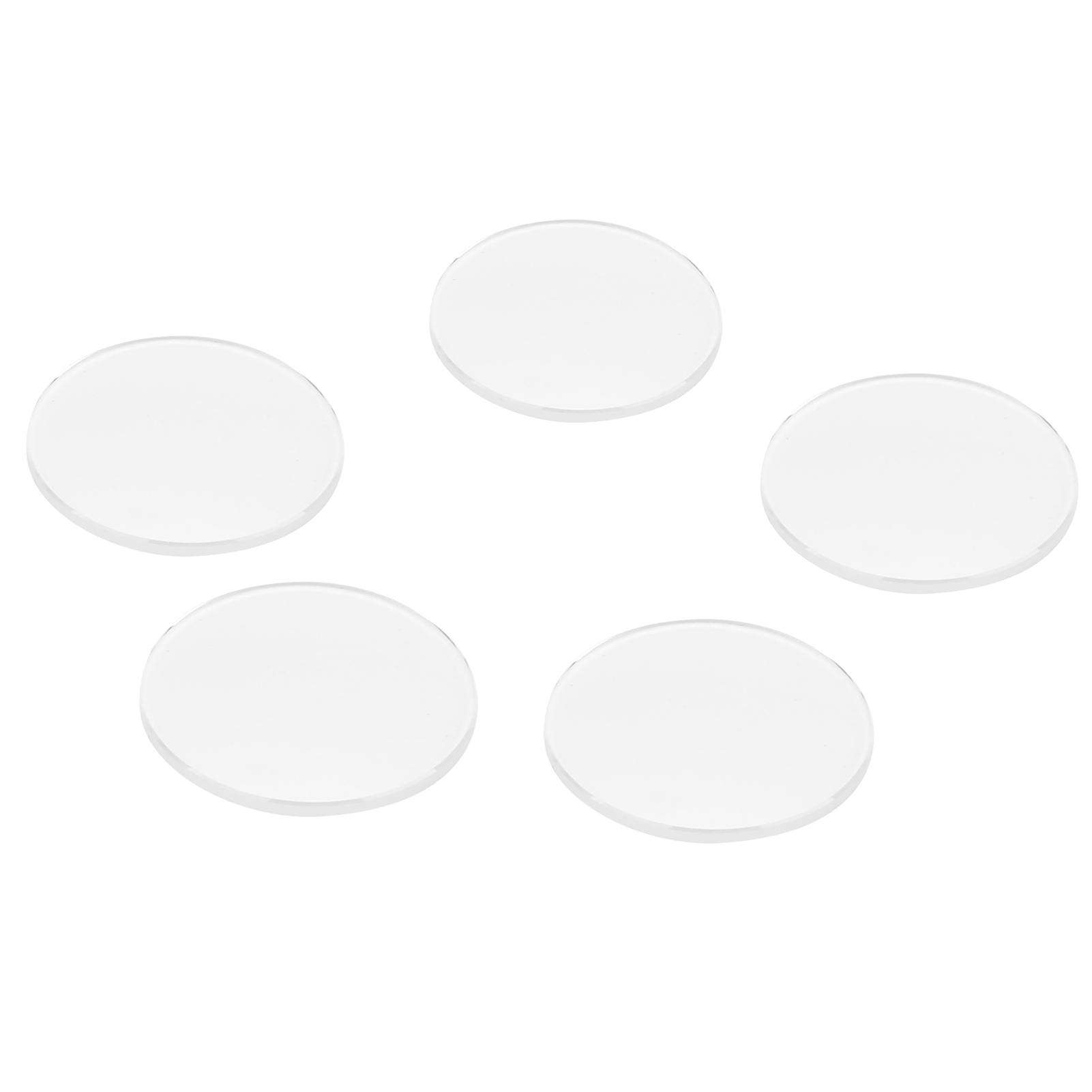 

5шт 25,5мм27,5 мм Двойной купольный хрустальный объектив для часов, сменные детали, инструменты