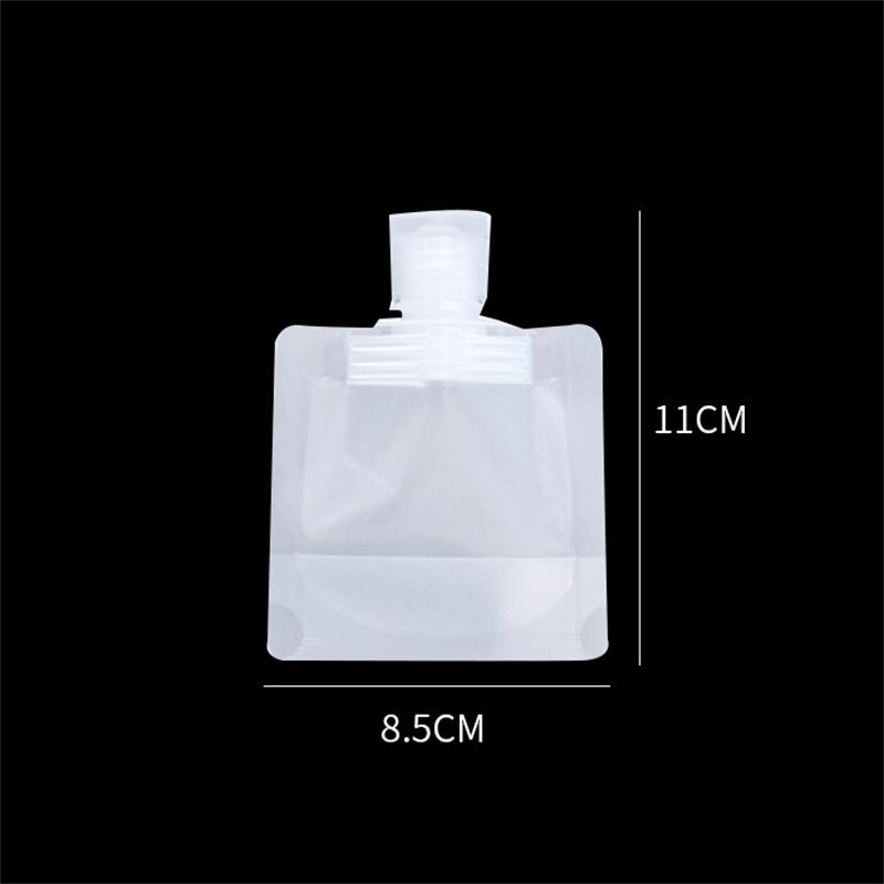 Portable Facial Cleanser Disposable Dispenser Travel Dispenser Bag Cosmetic Lotion Body Wash Shampoo Sample transparent-A1