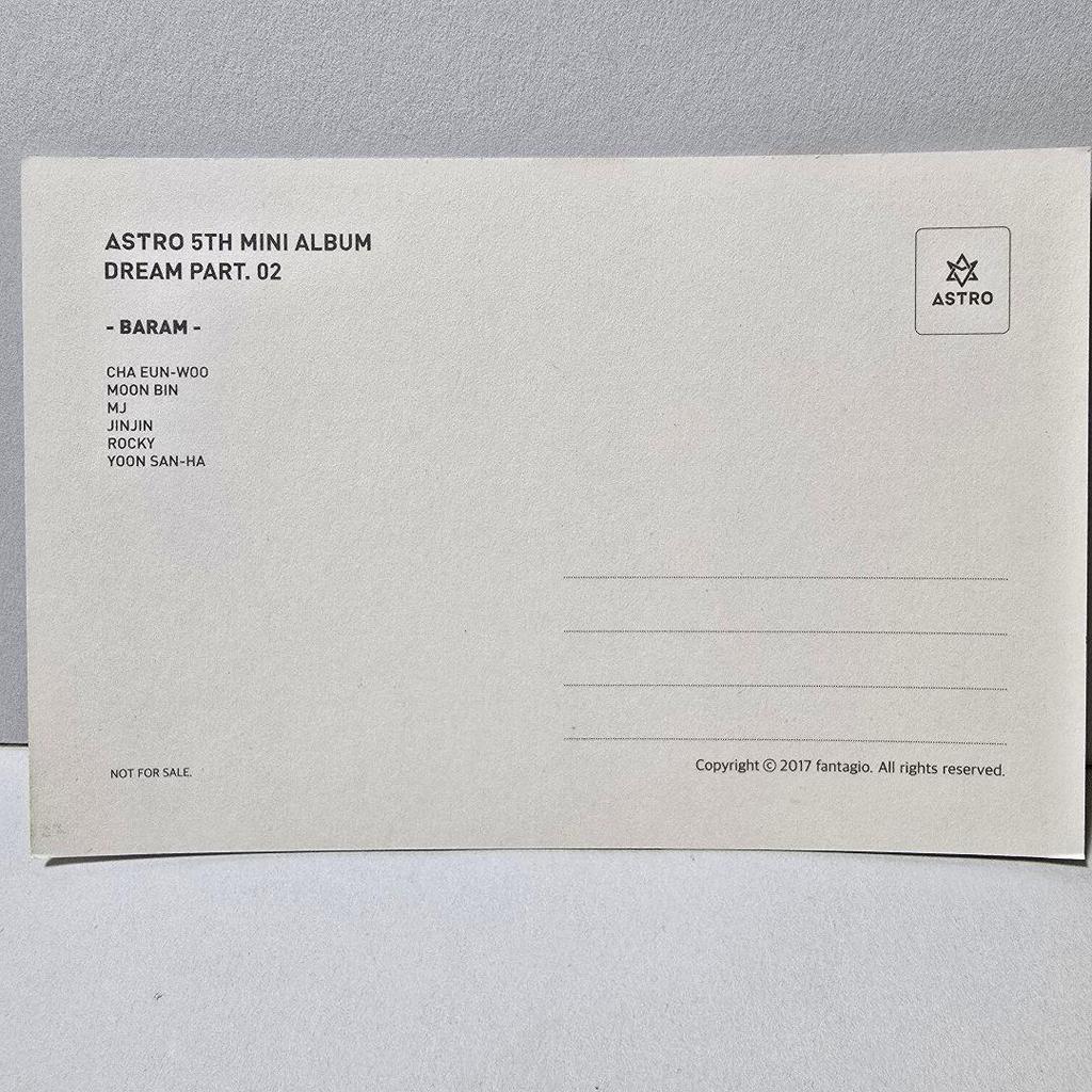 [USED] ASTRO / DREAM Part.02 [Korean Edition] Wind Raki ver.