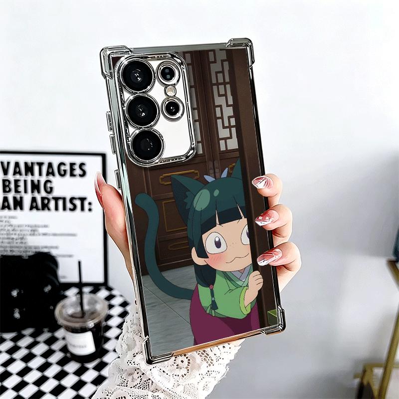 

A-Apothecary D-Diaries Cute Plating Phone Case For Samsung Galaxy S24 S25 FE S26 Edge S23 Ultra S22 S21 Plus S20 Anti-Fall Airab Samsung S24