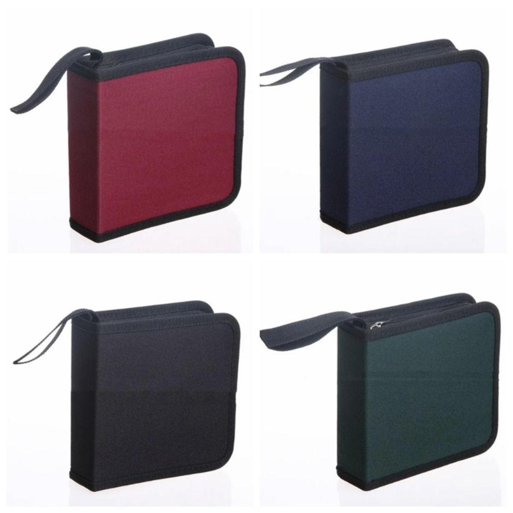 Waterproof CD DVD Discs Storage Bag Wear-resisting Album Holder Cover Handbag Home Use