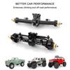 RC Car Front Axle Rr Axle Aluminum Alloy RC Axles Replacements for 1/24  al SCX24 90081  00005 C10  00006  00002 RC Car