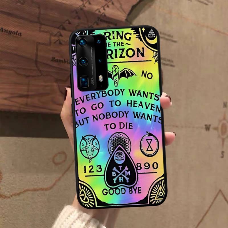 Witches Moon Tarot Witch Ouija Phone Case for Huawei P50 P40 E P30 P20 Pro P10 Lite P Smart Y6 Nova3E Honor10 Cover