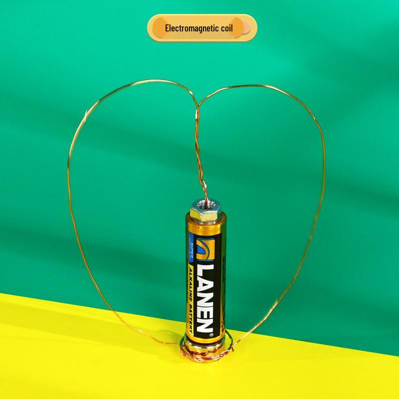 DIY Electromagnetic Induction Coil Kit for Student Science Experiments