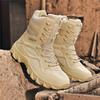 New Men Tactical Boot Military Original Safety Size Plus Work Hunting Hiking Shoes Breathable Outdoor Desert Army Climbing Shoes