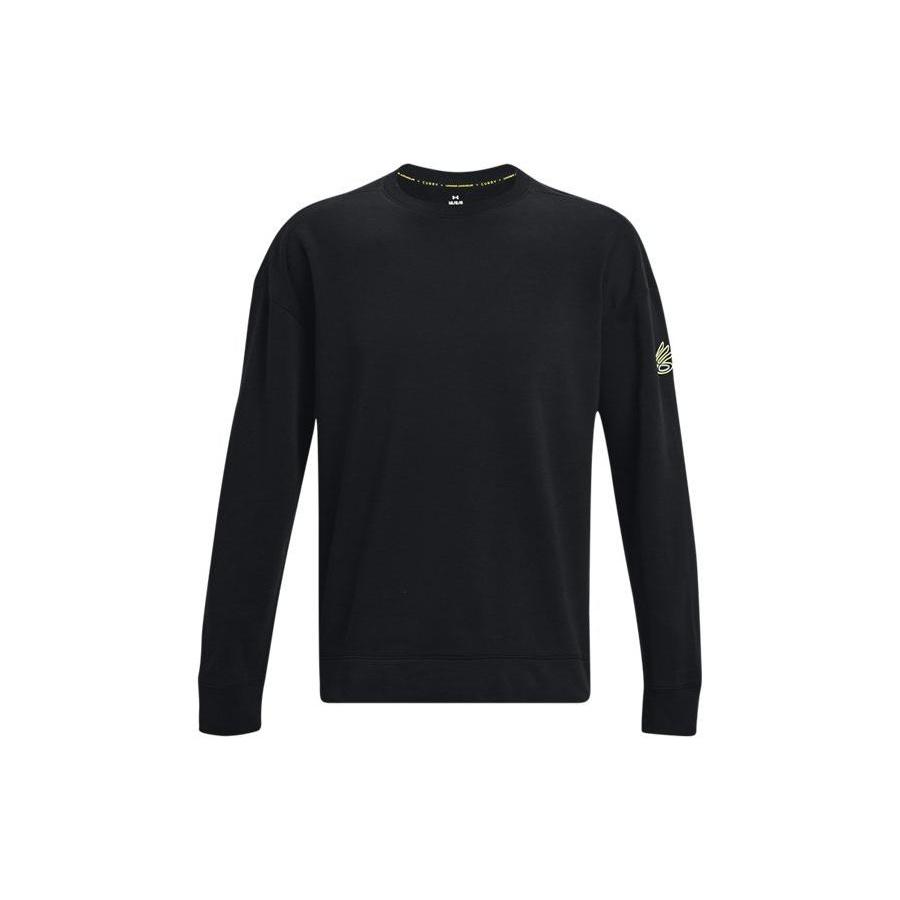 Under Armour Curry Crew T-shirt  Black  Men s 1374300-001 M