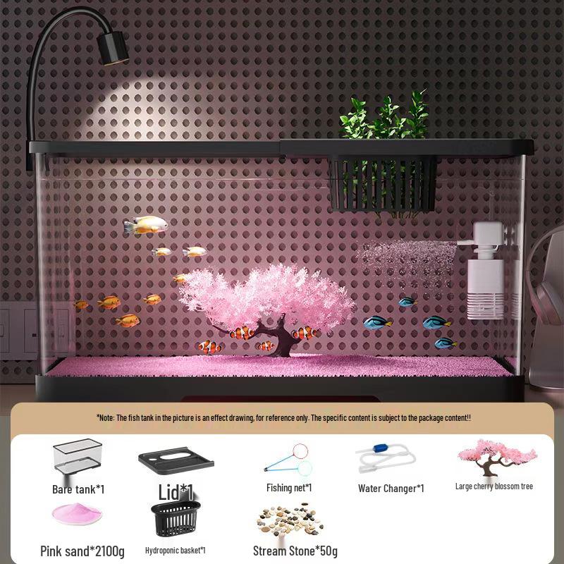 

Настільний еко-акваріум Квітуча сакура з фільтрацією, освітленням та оксигенацією для півника або золотої рибки Small [30*18.8*18.5cm]