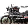 Black "Jerry Can With Mount" Fit for Royal Enfield Himalayan 411 BS4