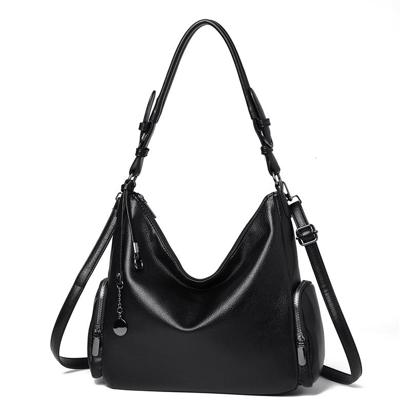 Fashionable Faux Leather Shoulder Bag,women's Large Capacity Handbag,retro Shoulder Bag,multi Pocket Crossbody Bag Suitable for Daily Use and Shopping