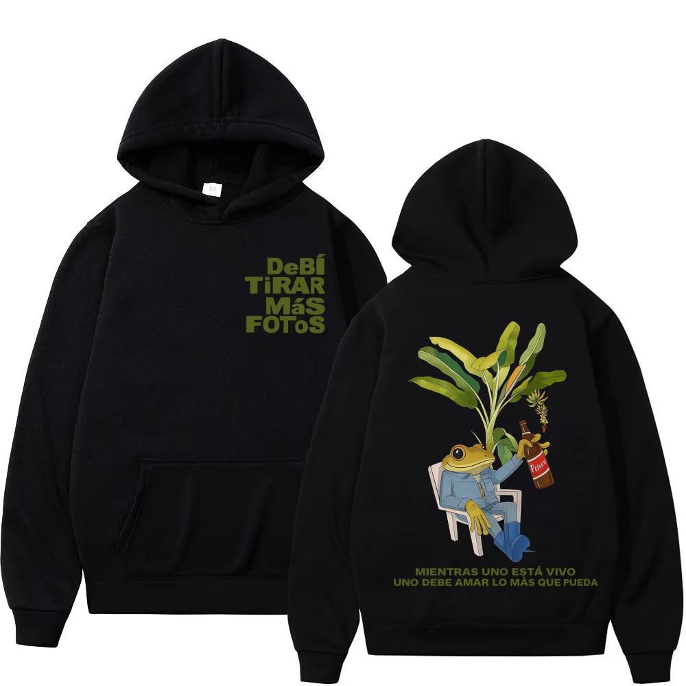 

Rapper Bad Bunny Debi Tirar Mas Fotos DTMF World Tour Hoodies Men Women Fashion Vintage Sweatshirts Pullovers S