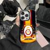 Klassische Galatasaray S-SK1905 Handyhülle Für IPhone 16 17 15 14 12 13 Pro Max Schwarze Farbe Stoßfeste Hülle